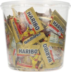 Haribo Goldbären Mini Beutel Fruchtgummi 100 Stück 21 Haribo Goldbären Mini Beutel Fruchtgummi 100 Stück -Haribo || Melitta || Katadyn Verkäufe 06e11059dbacd414c06e0f241db81b40