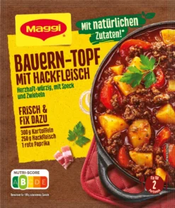 Maggi Fix Bauern-Topf Mit Hackfleisch