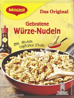 Maggi Gebratene Würze Nudeln Herzhaft Lecker Ergibt 2 Portionen 191g