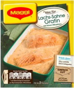 Maggi Fix Für Lachs Sahne Gratin Cremig Mit Feinen Dillspitzen 26g -Haribo || Melitta || Katadyn Verkäufe 0f4f26910d7a746030ba56af2f814723