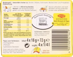Maggi Bratensaft Zum Abrunden Oder Zu Fleisch 72g 4er Für 4x 250ml -Haribo || Melitta || Katadyn Verkäufe 11cc15635e0eee452a838cdbe4c72002