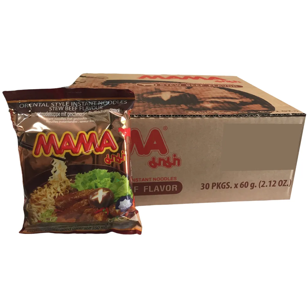 Mama - Instant Noodles Stew Beef - 30 Stuks 4 Mama - Instant Noodles Stew Beef - 30 Stuks – Bild 2