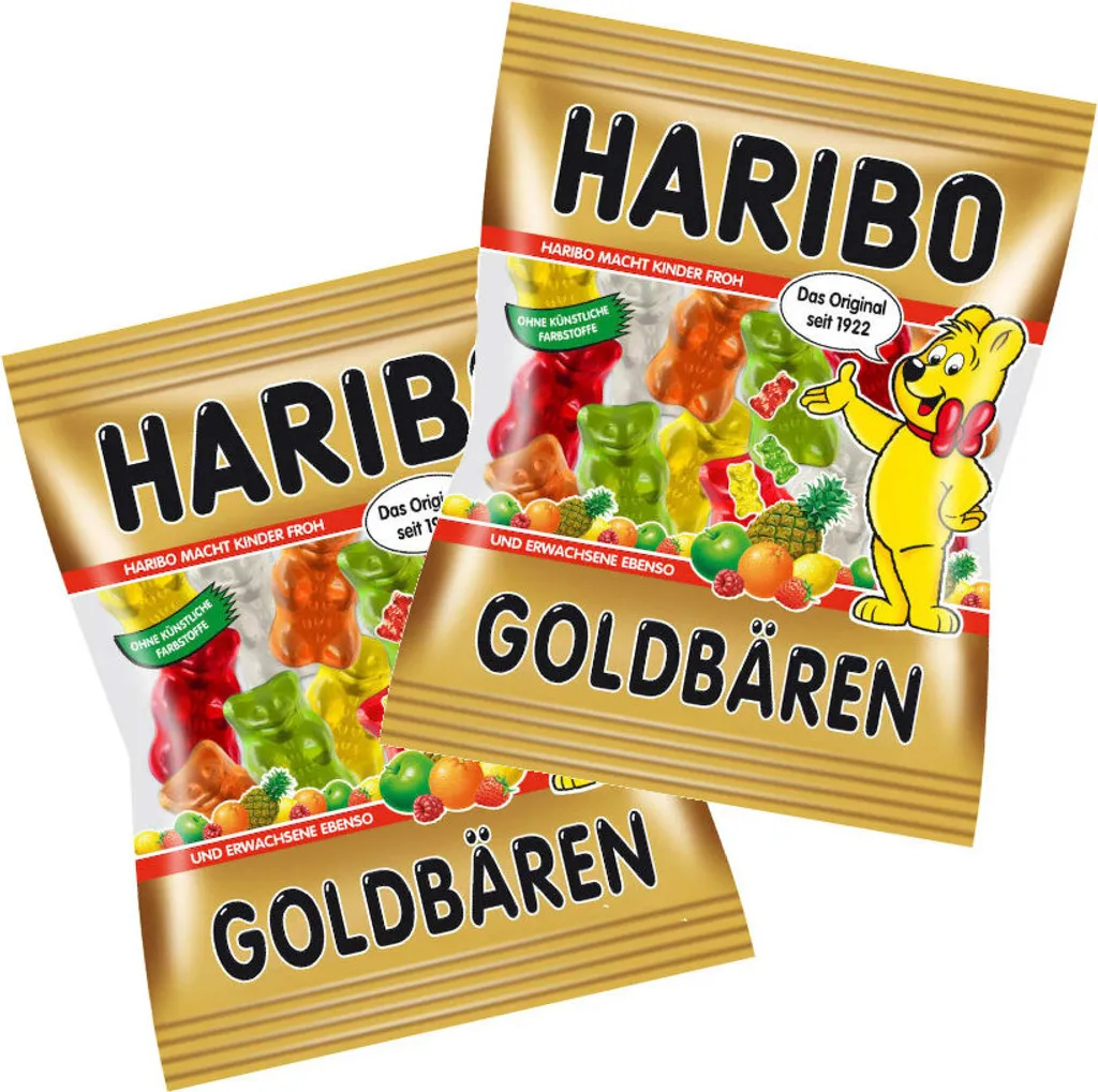 Haribo Goldbären Mini Beutel Fruchtgummi 100 Stück 5 Haribo Goldbären Mini Beutel Fruchtgummi 100 Stück – Bild 3