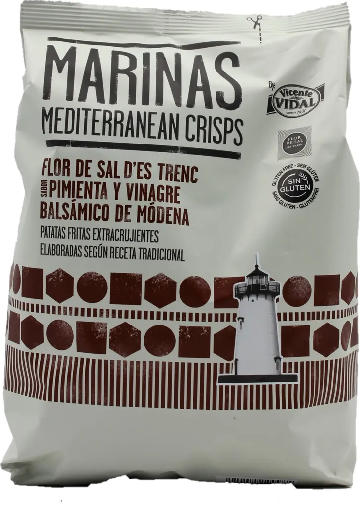 Marinas Mediterranean Chips Pfeffer Und Balsamico 150g 3 Marinas Mediterranean Chips Pfeffer Und Balsamico 150g