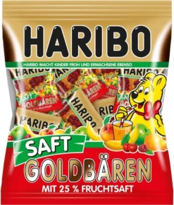 Haribo Saft Goldbären Minis Extraweich Mit 25% Fruchtsaft 220g -Haribo || Melitta || Katadyn Verkäufe 23208c67ef35ae36bbec18f25efd019d