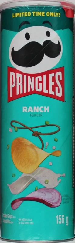Pringles Ranch Flavour Aus Den USA 156g