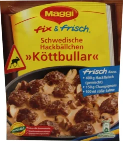 Maggi Fix Für Köttbullar Sauce Für Schwedische Hackbällchen 34g -Haribo || Melitta || Katadyn Verkäufe 2d3bb4985cc2433cd26b78f01e557fe8