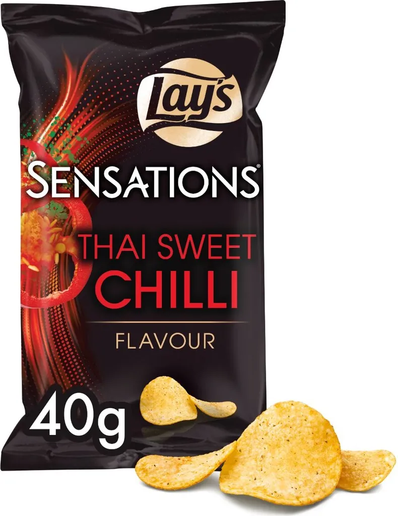 Lay's Sensations Süße Chili-Chips 20 Beutel X 40 Gramm 4 Lay's Sensations Süße Chili-Chips 20 Beutel X 40 Gramm – Bild 2