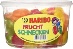 Haribo Fruchtschnecken Fruchtgummi Weingummi Gelatinefrei Veggie 1200g -Haribo || Melitta || Katadyn Verkäufe 30e0a2bbc192139140c0ea22b06e3353