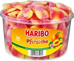 Haribo Pfirsiche Gezuckete Fruchtgummi Mit Pfirsichgeschmack 1350g