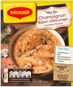 Maggi Fix Für Champignon Rahm Hähnchen Würzig Mit Petersilie 36g -Haribo || Melitta || Katadyn Verkäufe 35192371dec4925b923bcb15f7599286