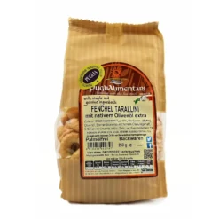 Tarallini Tradizionali Mit Fenchel, Taralli Al Finocchio, Puglialimentari, 250 G -Haribo || Melitta || Katadyn Verkäufe 3836683873e078c7ad2d017d08a3b61b
