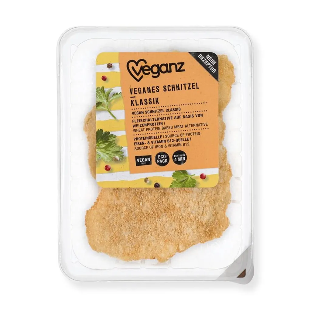 Veganz Veganes Schnitzel Classic - 200g 3 Veganz Veganes Schnitzel Classic - 200g