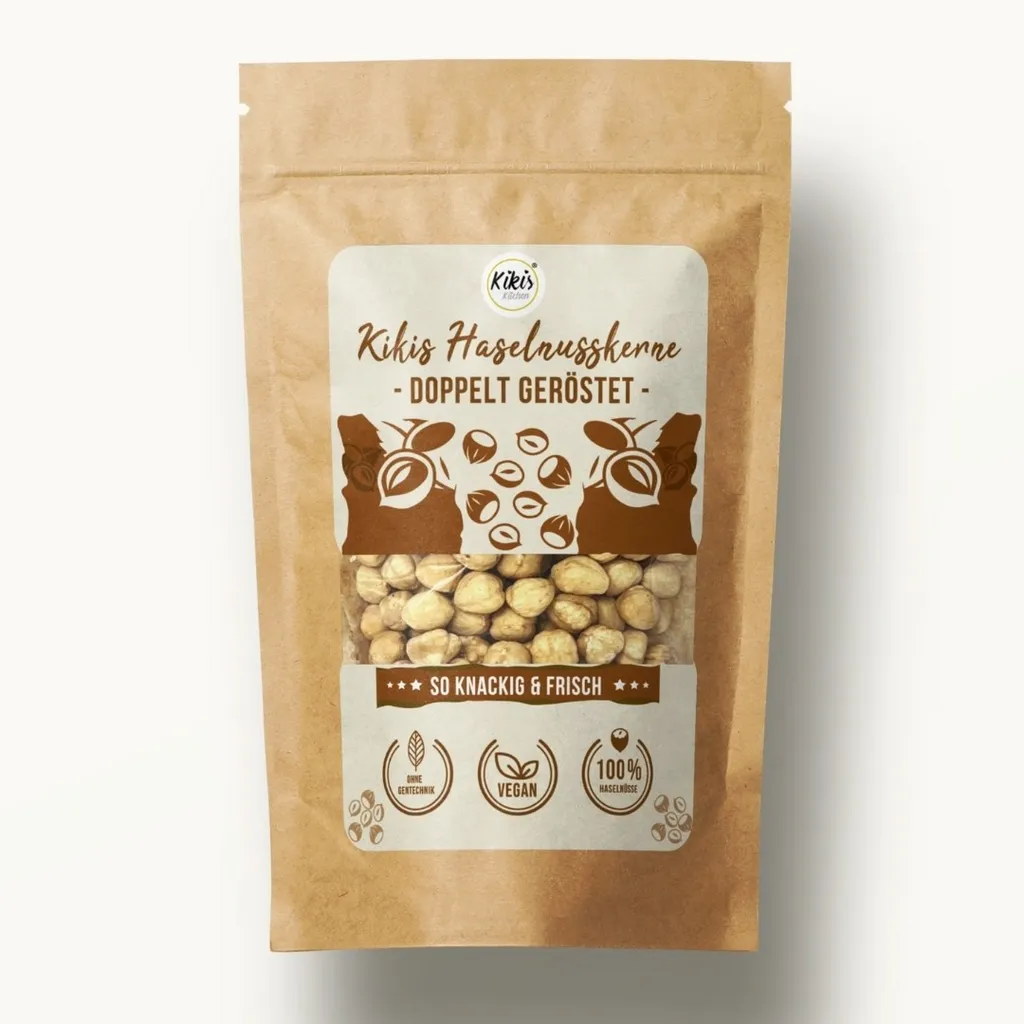 Kikis Haselnusskerne - Doppelt Geröstet 180 Gramm 3 Kikis Haselnusskerne - Doppelt Geröstet 180 Gramm