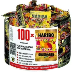 Haribo Goldbären Mini Beutel Fruchtgummi 100 Stück 22 Haribo Goldbären Mini Beutel Fruchtgummi 100 Stück -Haribo || Melitta || Katadyn Verkäufe 3fdec6b74b48fdc0c1ecc185327e33ed