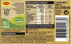 Maggi Schnitzel Sauce Perfekt Zu Jedem Schnitzel 2er Für 2x 250ml 7 Maggi Schnitzel Sauce Perfekt Zu Jedem Schnitzel 2er Für 2x 250ml -Haribo || Melitta || Katadyn Verkäufe 467dd13728ebc90246e3d0a47cb538ce