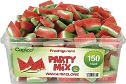 Capico Fruchtgummi Party Mix Wassermelonen Mit Rindergelatine 1000g