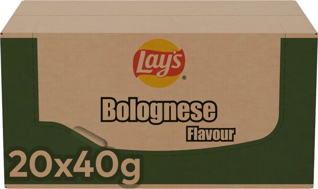 Lay's Bolognese-Chips 20 Beutel X 40 Gramm 5 Lay's Bolognese-Chips 20 Beutel X 40 Gramm – Bild 3