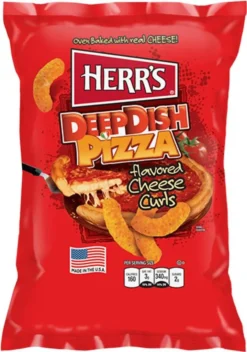 HERR's - Deep Dish Pizza Cheese Curls - 199g -Haribo || Melitta || Katadyn Verkäufe 51378576925a2eb1842ba086e0ec81b4