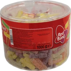 Red Band Fruchtgummi Stäbchen Super Sauer 500 Stück, 1000g -Haribo || Melitta || Katadyn Verkäufe 56a278febfa91886f60400216ebf149d