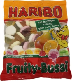 Haribo Fruity Bussi Mit Schaumzucker Und Fruchtfüllung Im Kern 200g -Haribo || Melitta || Katadyn Verkäufe 58382ded3f7d3f1b3efe0246ec172204