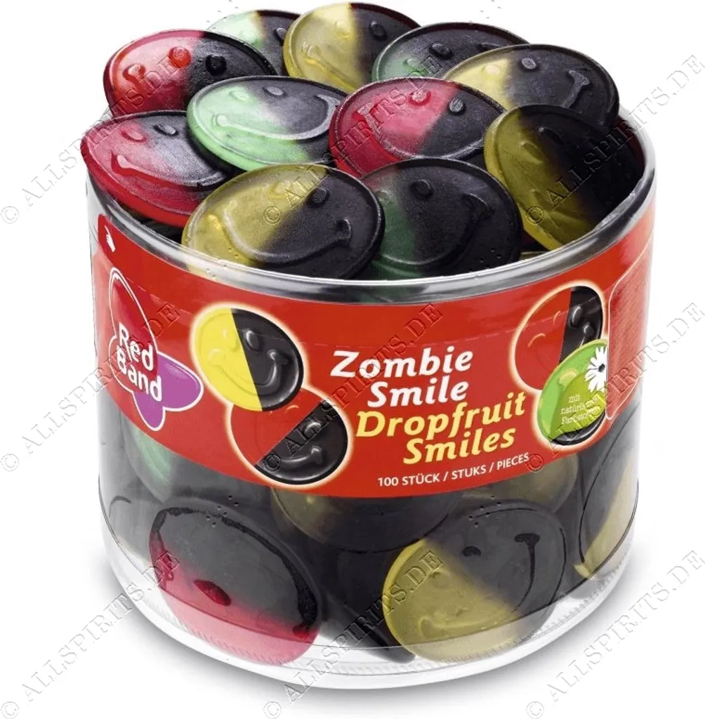 Red Band Zombie Smile Fruchtgummi Und Lakritz 3 Fach Sortiert 1200g 10 Red Band Zombie Smile Fruchtgummi Und Lakritz 3 Fach Sortiert 1200g – Bild 8