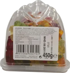 Haribo Goldbären Fruchtgummi Bären In Einer Kunststoff Dose 450g -Haribo || Melitta || Katadyn Verkäufe 5f275f16063270e0033456976df68740