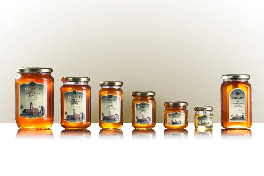 SI-MEL SAVIDAKIS 12220 - “Toplou” Thymian & Salbei - Honig 950g Von Kreta 4 SI-MEL SAVIDAKIS 12220 - “Toplou” Thymian & Salbei - Honig 950g Von Kreta – Bild 2