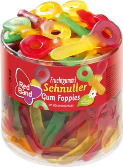 Red Band Fruchtgummi Schnuller 100 Stück, 1150g -Haribo || Melitta || Katadyn Verkäufe 63512af012ac7bbbce16b53db18e9fdb