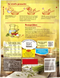 Maggi Gebratene Würze Nudeln Herzhaft Lecker Ergibt 2 Portionen 191g -Haribo || Melitta || Katadyn Verkäufe 6699e735369dca8b40970d90a76cb96a