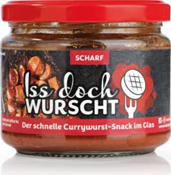 Iss Doch Wurscht Currywurst Snack Scharf 6er Set 6x 250g Wurst Rostbratwurst Ist -Haribo || Melitta || Katadyn Verkäufe 67ddd585688483148f108cc034c833d3