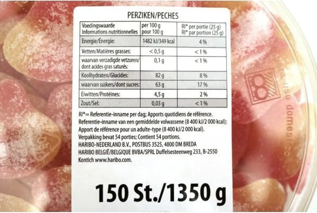 Haribo Pfirsiche Gezuckete Fruchtgummi Mit Pfirsichgeschmack 1350g 11 Haribo Pfirsiche Gezuckete Fruchtgummi Mit Pfirsichgeschmack 1350g – Bild 9