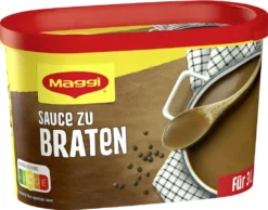 Maggi Soße Zu Braten Für 3 L 8 Maggi Soße Zu Braten Für 3 L -Haribo || Melitta || Katadyn Verkäufe 70851b127e9ff995f5d69f375f95940e