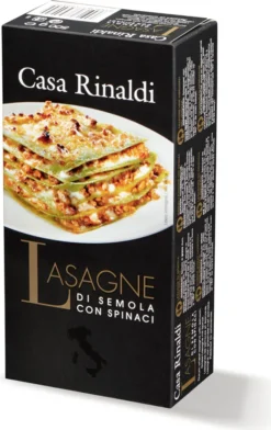 Casa Rinaldi Griess Lasagne Mit Spinat Aus Hartweizengriess 500g