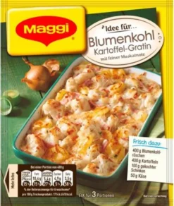 Maggi Fix Für Blumenkohl Kartoffel Gratin Mit Petersilie 51g -Haribo || Melitta || Katadyn Verkäufe 7229626a723e082f8a2e70886b8cb9d8