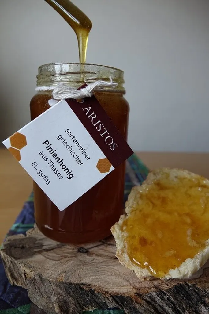 Aristos Griechischer Pinien Honig Aus Thassos 480 G 5 Aristos Griechischer Pinien Honig Aus Thassos 480 G – Bild 3