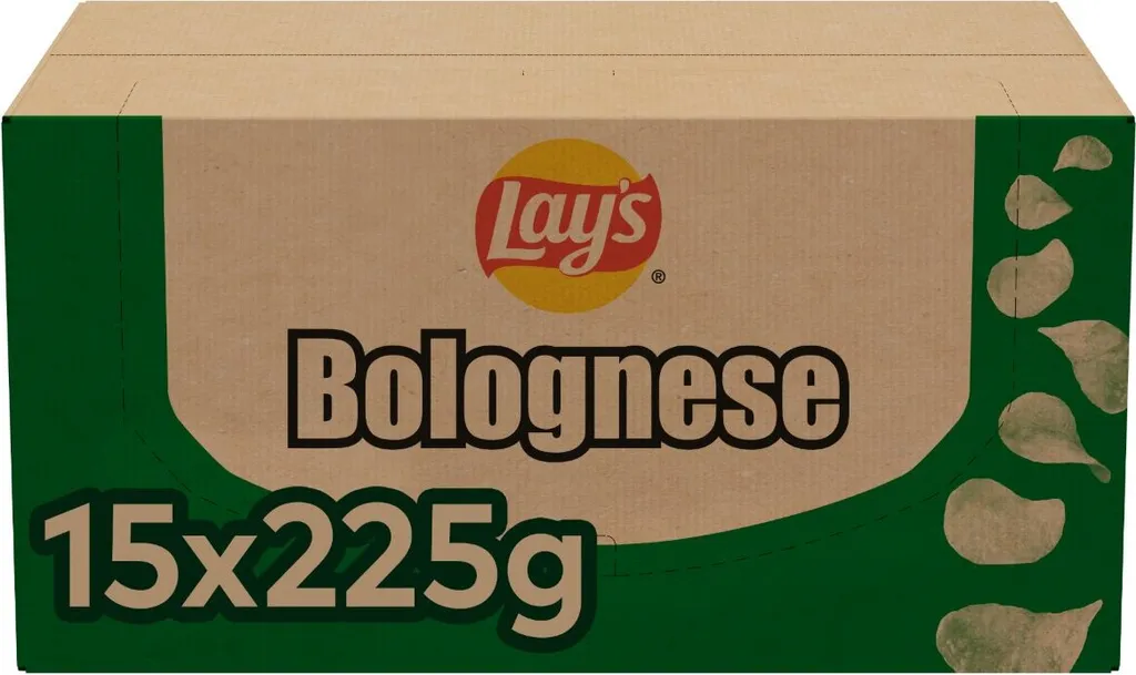 Lay's Bolognese-Chips 15 Beutel X 225 Gramm 4 Lay's Bolognese-Chips 15 Beutel X 225 Gramm – Bild 2