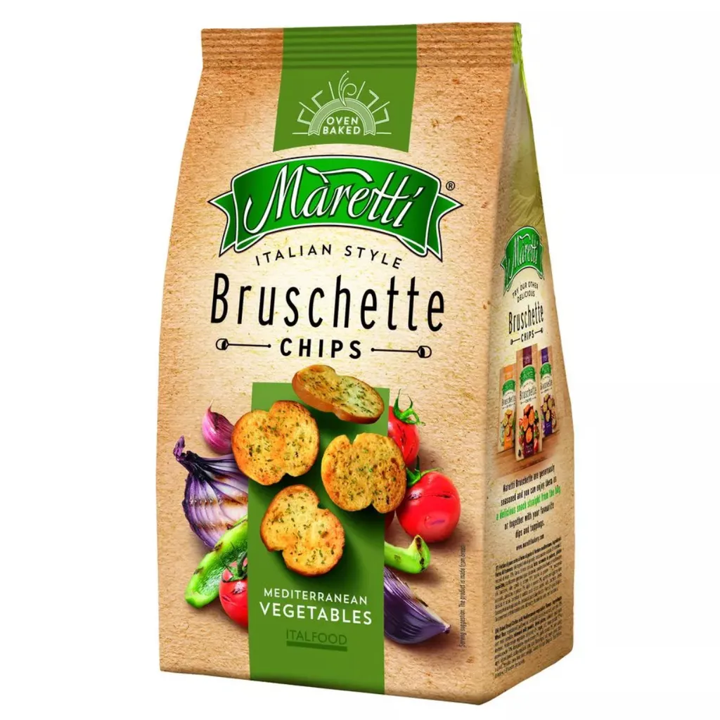 Maretti Bruschette Chips Mediterranean Vegetables Feine Brotchips 150g 3 Maretti Bruschette Chips Mediterranean Vegetables Feine Brotchips 150g