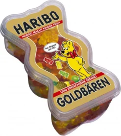 Haribo Goldbären Fruchtgummi Bären In Einer Kunststoff Dose 450g