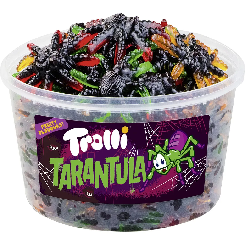 Trolli Tarantulla Extra Weiche Fruchtgummi Spinnen 6 Sorten 975g 3 Trolli Tarantulla Extra Weiche Fruchtgummi Spinnen 6 Sorten 975g