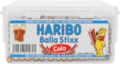 Haribo Balla Stixx Cola 150 Konfektstangen Mit Colageschmack 1125g -Haribo || Melitta || Katadyn Verkäufe 8b9e34999021644b4c53d8c057aaaec3
