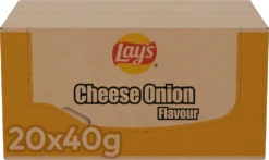 Lay's Käse-Zwiebel-Chips 20 Beutel X 40 Gramm -Haribo || Melitta || Katadyn Verkäufe 8bbb6c02a89c22b610029af0a70c1ff2