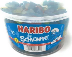 Haribo Fruchtgummis Schlümpfe, 150 St. In Der Dose -Haribo || Melitta || Katadyn Verkäufe 8e6790e91e97cd9950edd5ba83976372