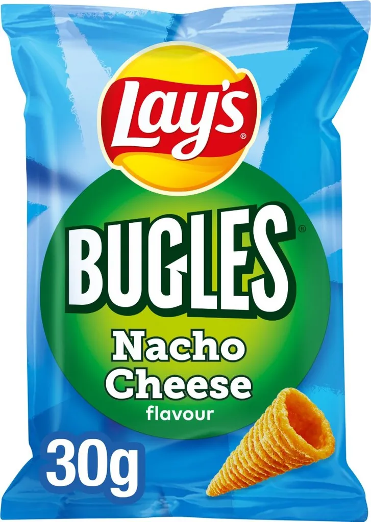 Lay's Bugles Nacho-Käse-Chips 24 Beutel X 30 Gramm 4 Lay's Bugles Nacho-Käse-Chips 24 Beutel X 30 Gramm – Bild 2