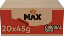 Lay's Max Gerippte Chips Natur Box 20 X 45 Gramm -Haribo || Melitta || Katadyn Verkäufe 9d1d80f8bffceab81be8efa99118d29b