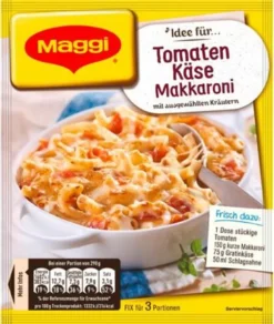 Maggi Fix & Frisch Tomaten-Käse Makkaroni, Beutel, Ergibt 3 Port. (39 G) -Haribo || Melitta || Katadyn Verkäufe 9e244ef749a0504d39f651dca6ac53d0