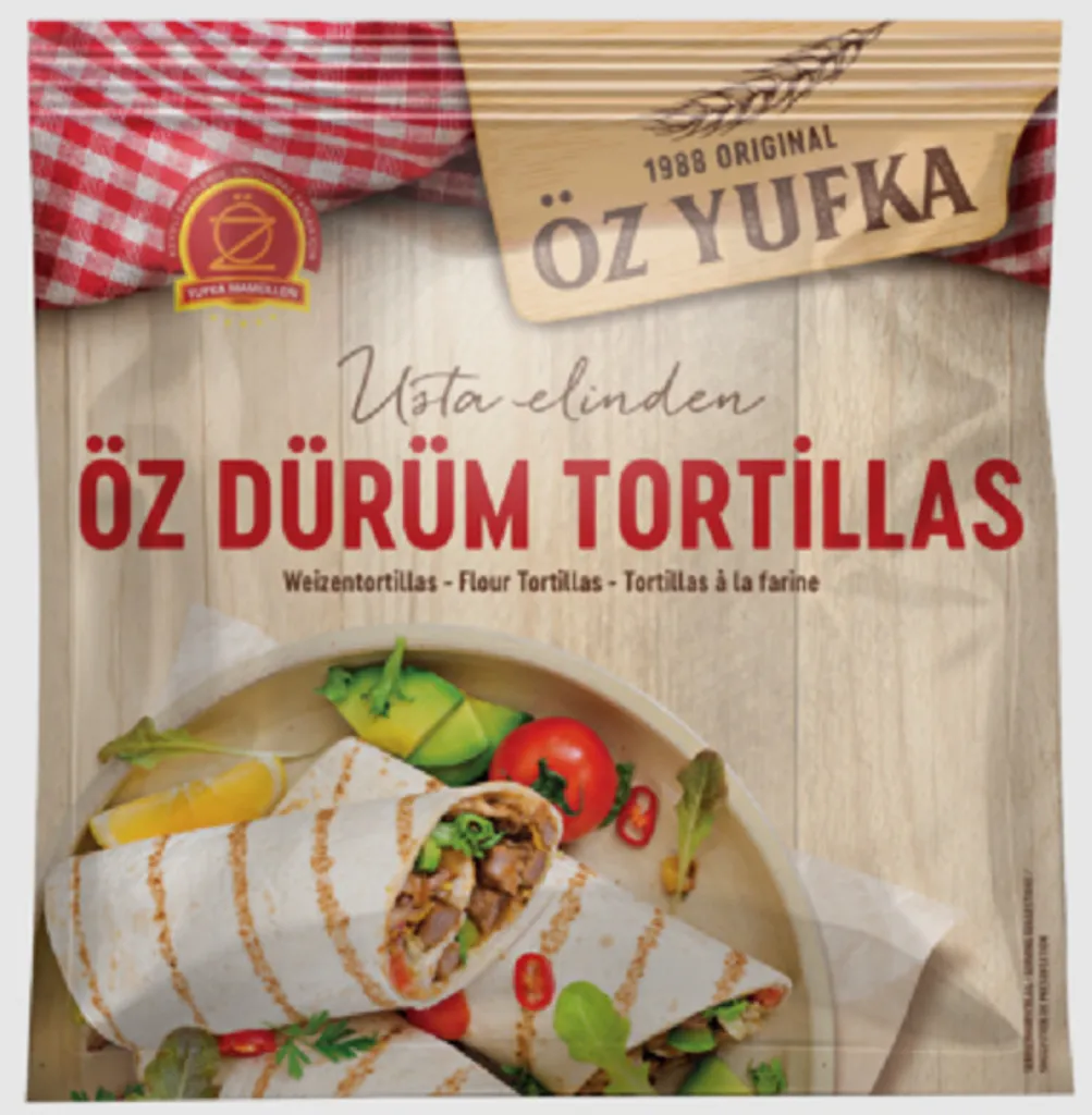Öz Yufka 16 X 30cmØ Tortillas - Teifäden - Dürüm Ekmek 1600g 3 Öz Yufka 16 X 30cmØ Tortillas - Teifäden - Dürüm Ekmek 1600g
