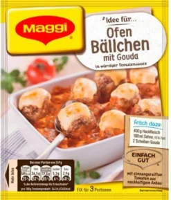 Maggi Fix Für Ofen Bällchen Mit Gouda In Würziger Tomatensauce 43g -Haribo || Melitta || Katadyn Verkäufe a1af47651c354bcd209d756b378d43fe