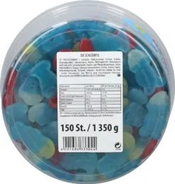 Haribo Fruchtgummis Schlümpfe, 150 St. In Der Dose -Haribo || Melitta || Katadyn Verkäufe a27c61fedfd7befba8ff5f6ed11f8104