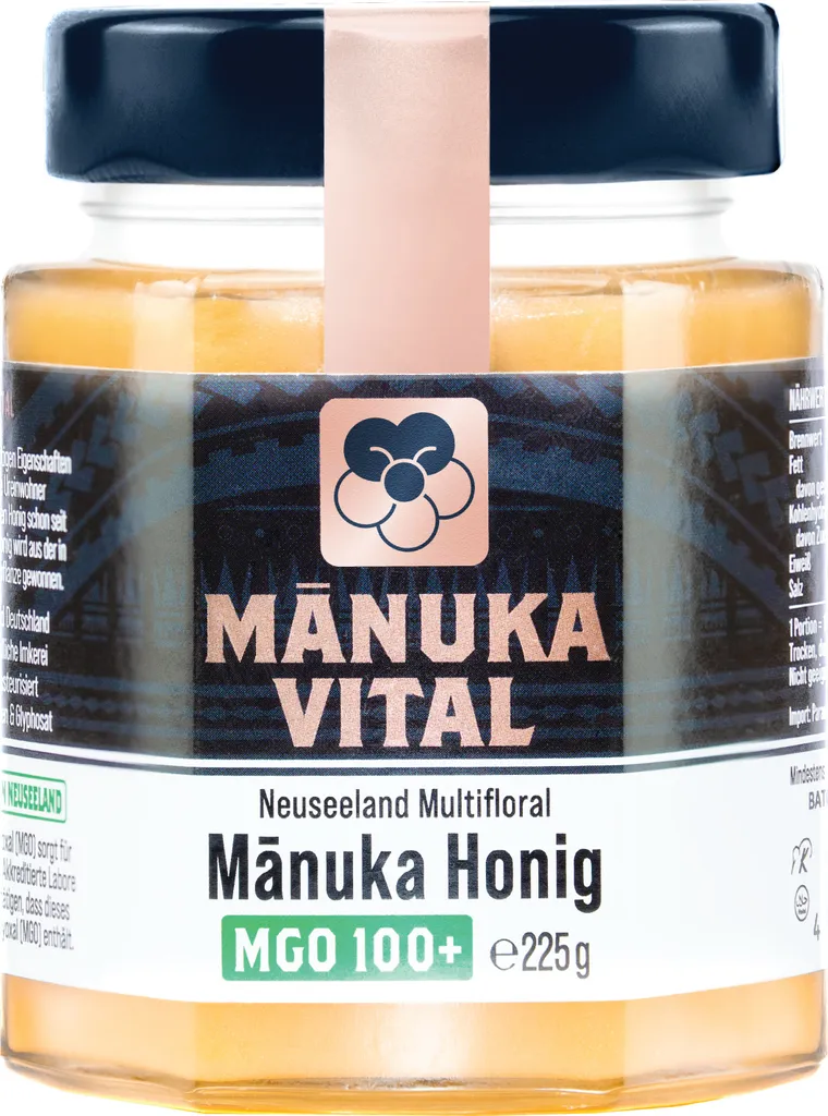 Manuka Vital Manuka Honig MGO 100+ 225g Original Aus Neuseeland 2 Manuka Vital Manuka Honig MGO 100+ 225g Original Aus Neuseeland